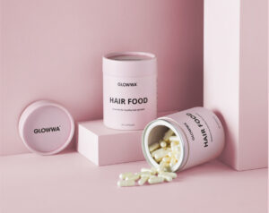 GLOWWA hair food available at Simon Constantinou Hairdressers Cardiff