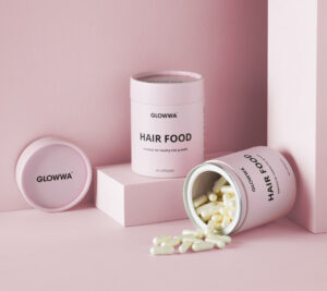 GLOWWA hair food available at Simon Constantinou Hairdressers Cardiff