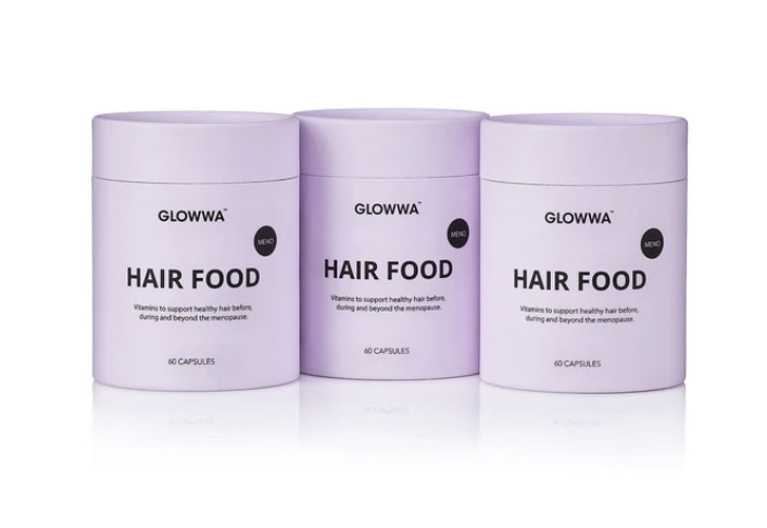 GLOWWA MENO hair and wellbeing supplement