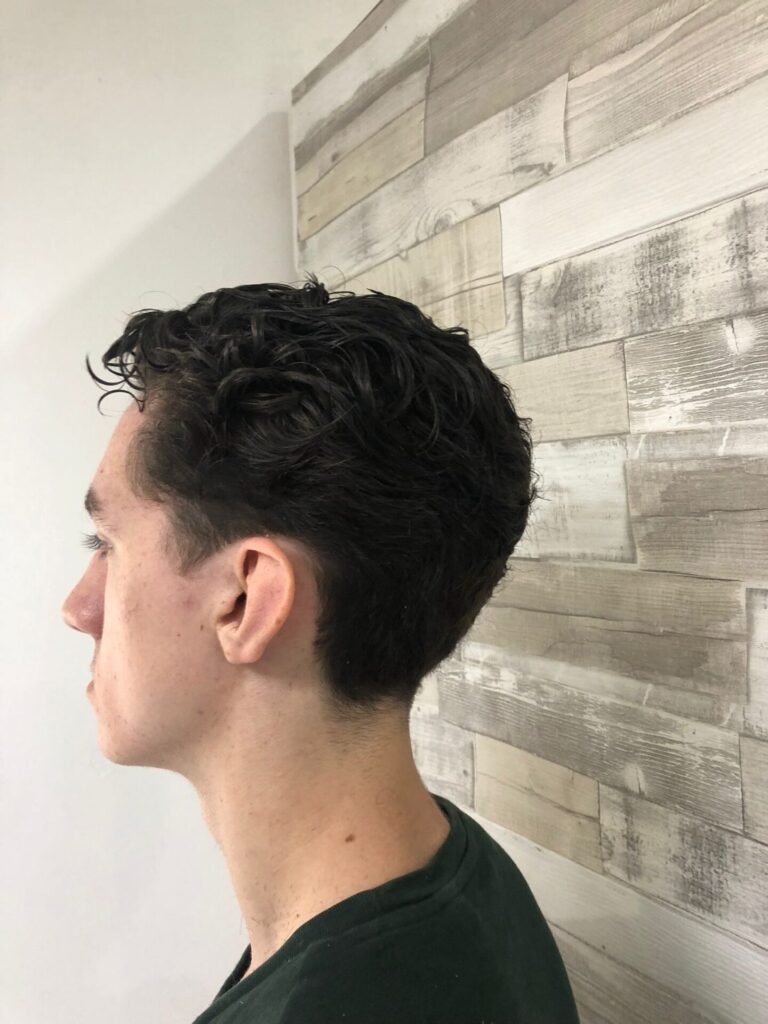 Boy's Curly Haircut by Mia at Simon Constantinou Hairdressers and Barbers, Cathays, Cardiff