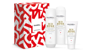 Goldwell Dualsenses Rich Repair Christmas Gift Set for Dry, Damaged Hair