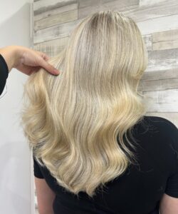 Blonde Balayage by Lucy at Simon Constantinou Hair Salon in Cardiff